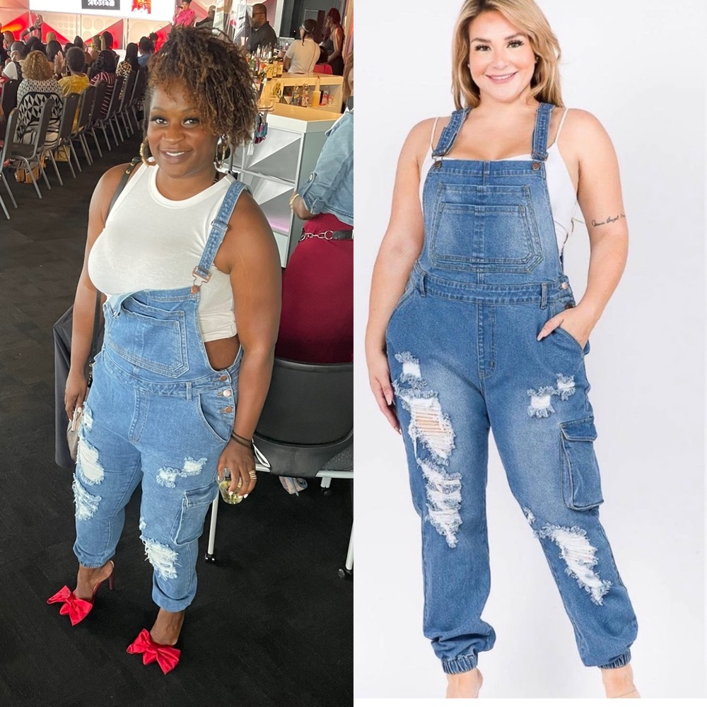 Denim Overalls